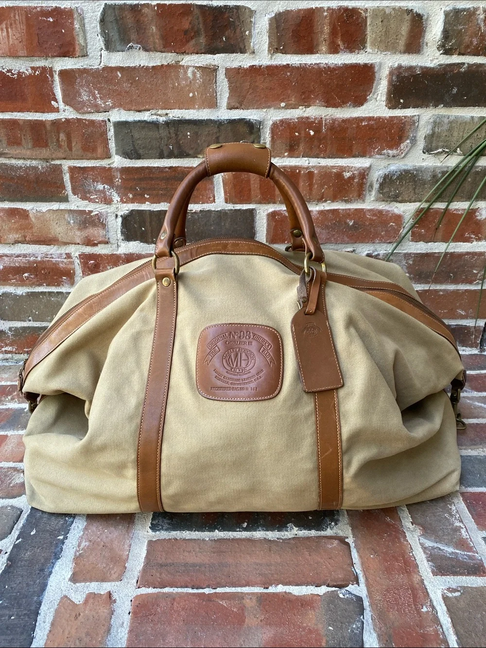 Vintage Ghurka Marley Hodgson No. 98 CAVALIER lll Large Safari Duffel Bag